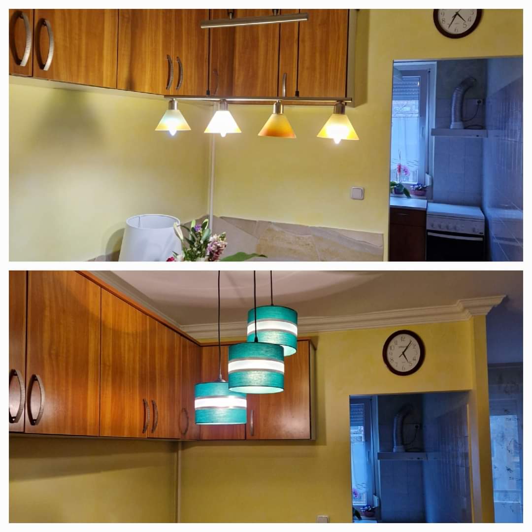 Konyhai lámpa csere